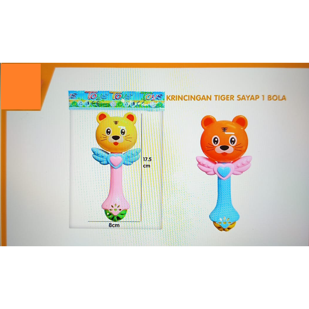 Kerincing Harimau Toys 1 Inner 360 Pcs Ktg Opp @720