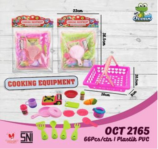 Cooking Set Kompor + Keranjang Cooking Equipment Ktg PVC @66