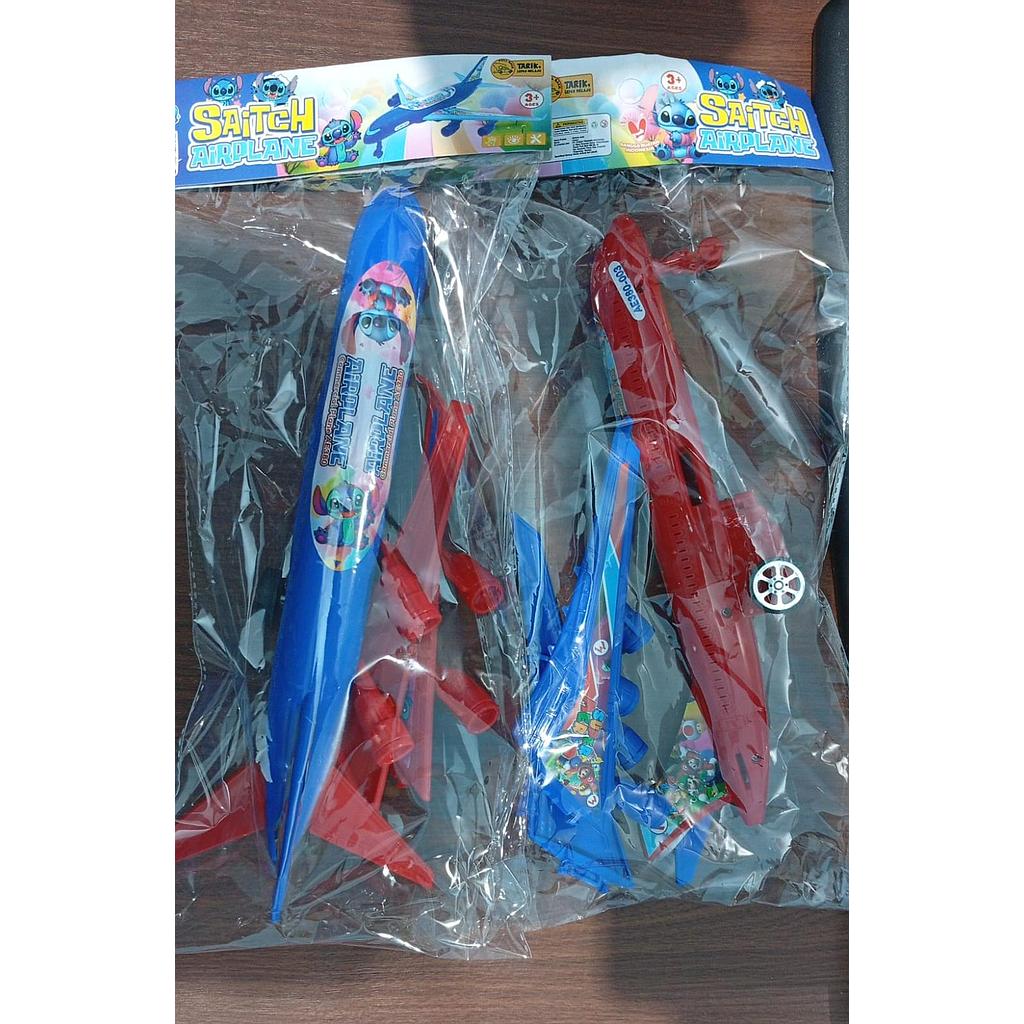 Pesawat Terbang Karakter P/B Airplane 1 Inner 120 Pcs Ktg Opp @240