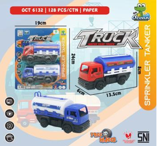 Truk Tangki 2 Pcs F/W Truck 1 Inner 64 Pcs Press @128