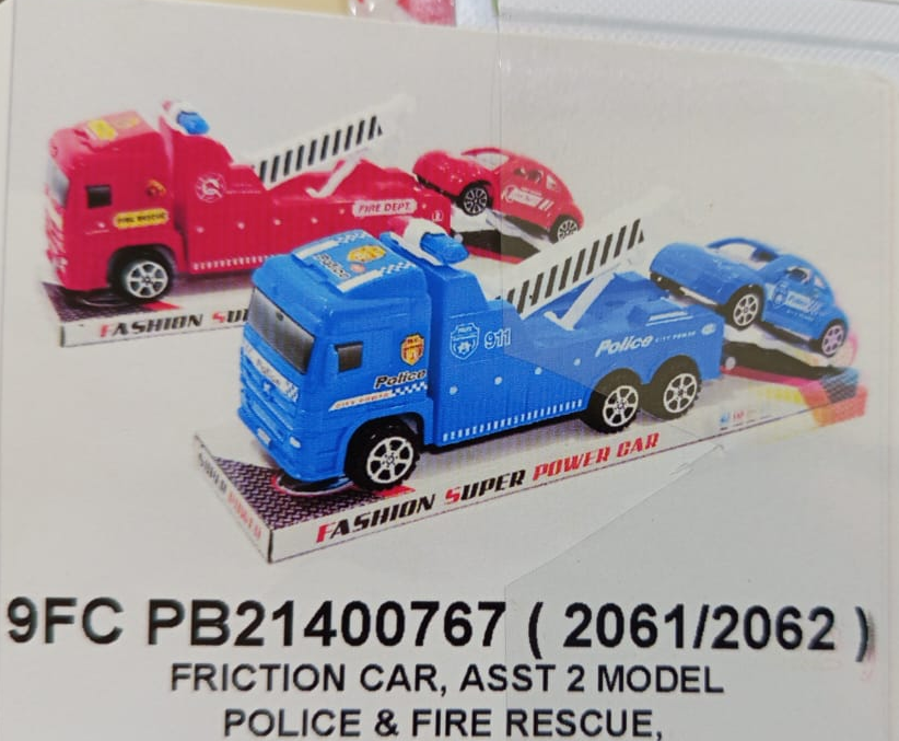 Truk Derek F/C Mobil F/W Power Car 1 Inner 36 Pcs Box Window @72