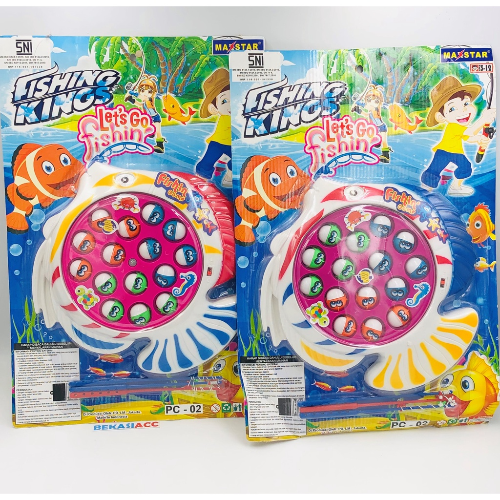 Pancingan Ikan B/O Musik Fishing Kings Press @72