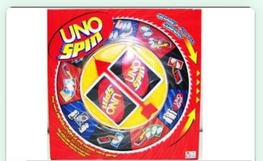 Uno Spin 1 Inner 24 Pcs Box Window @48