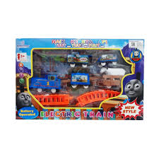 Kereta Thomas 5 Gerbong dan Track B/O Jalan Box Window @72