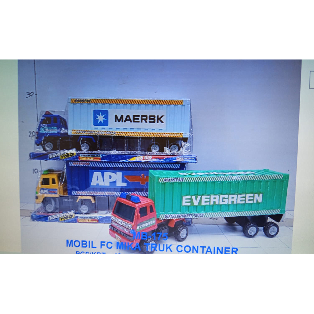 Truk Trailer Kontainer Ekspedisi F/C Box Mika @48