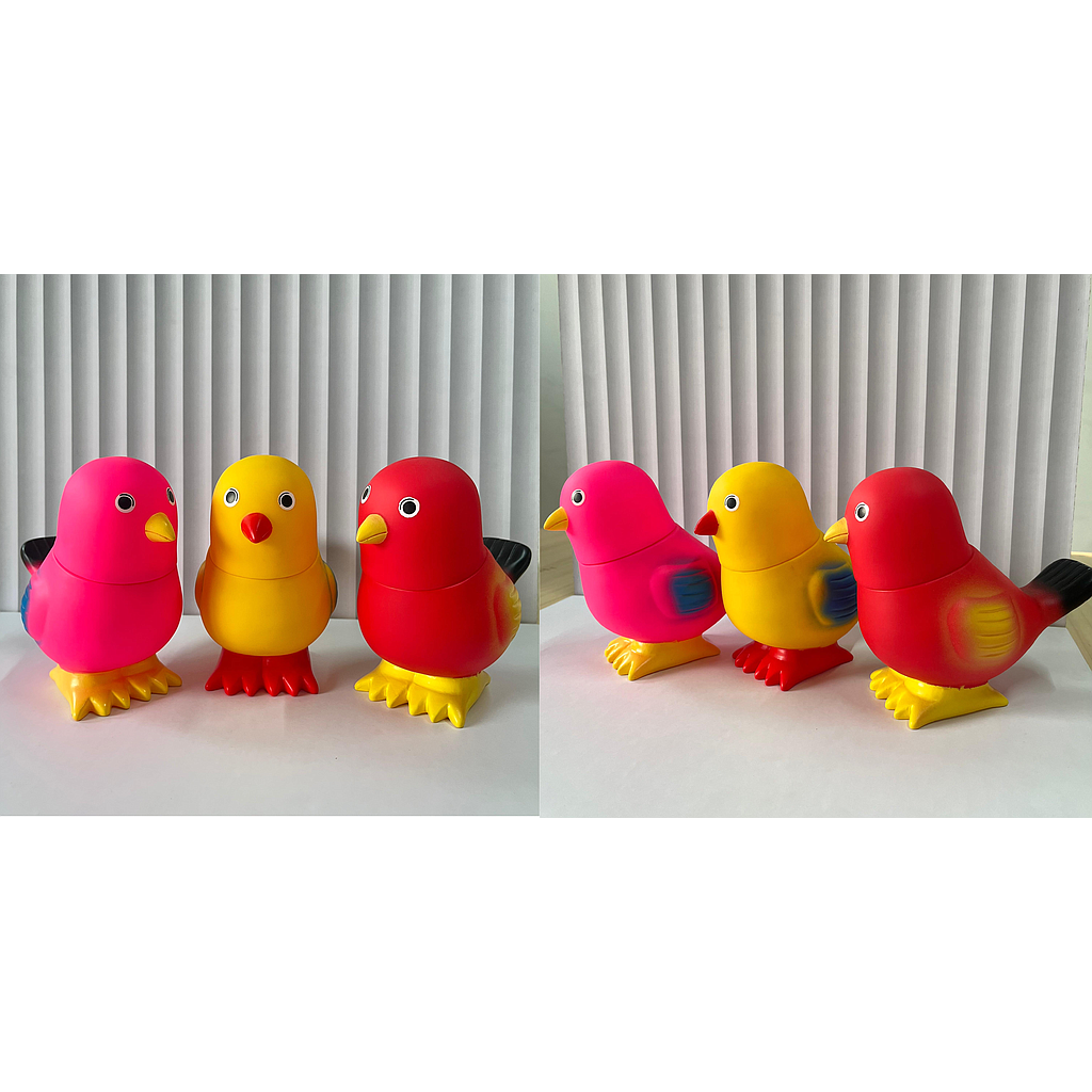 Squeaker Hewan Burung Lampu Haha Jala @132