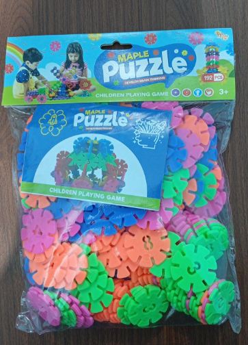 Puzzle Block Bombik Tazos 192 Pcs Puzzle Ktg PVC @120