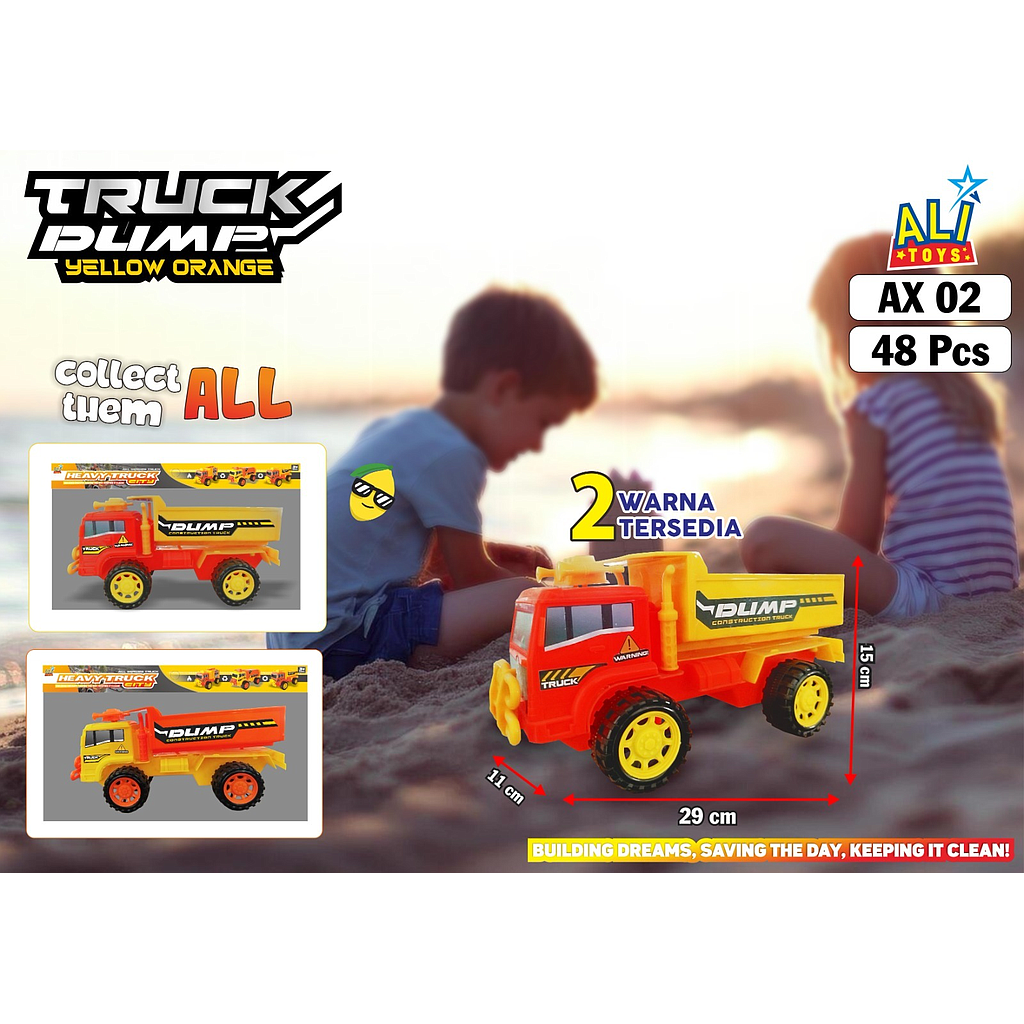 Truk Konstruksi Dump F/W Heavy Truck City Ktg Opp @48