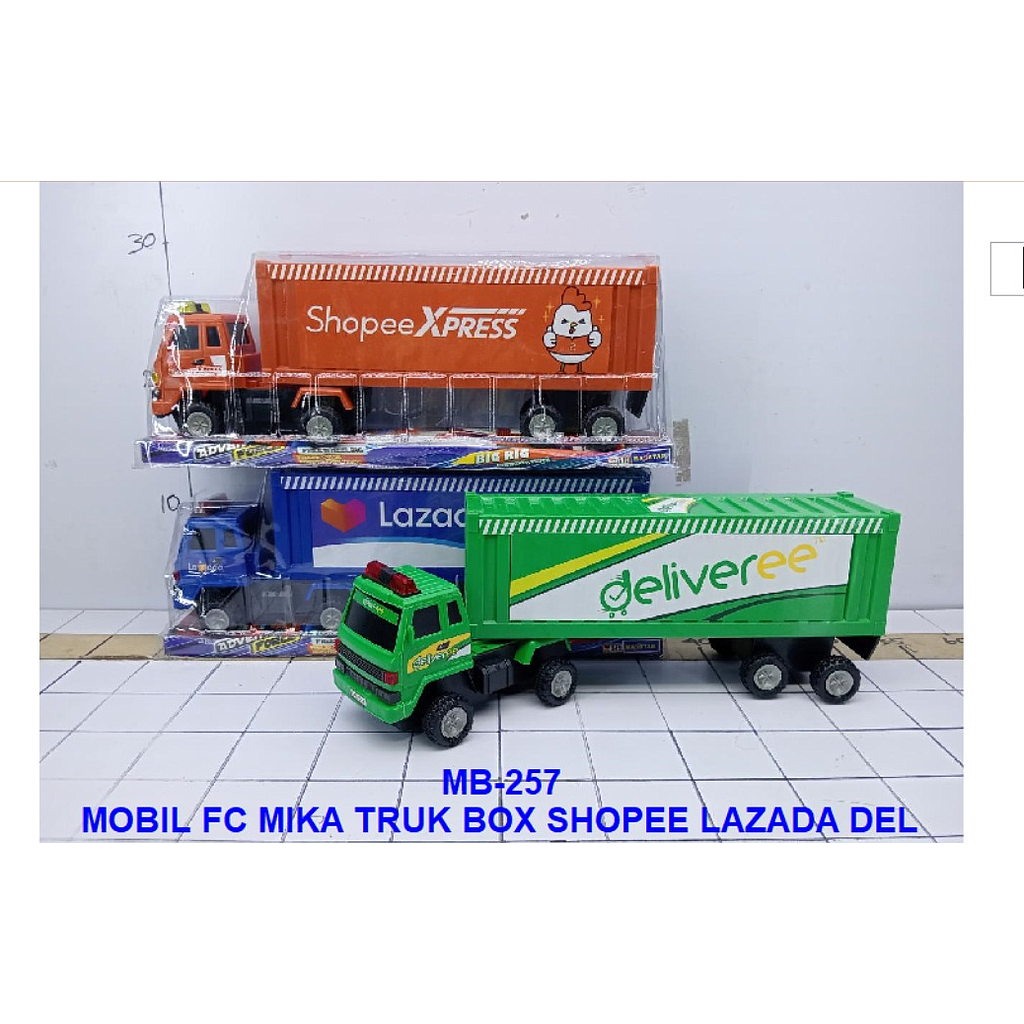 Truk Trailer Kontainer Ekspedisi F/C Maxstar Box Mika @48
