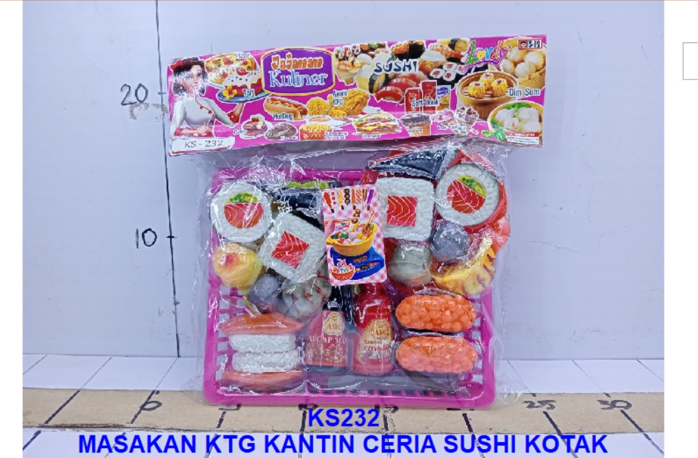 Food Set Sushi + Keranjang Jajanan Kuliner Ktg Opp @120