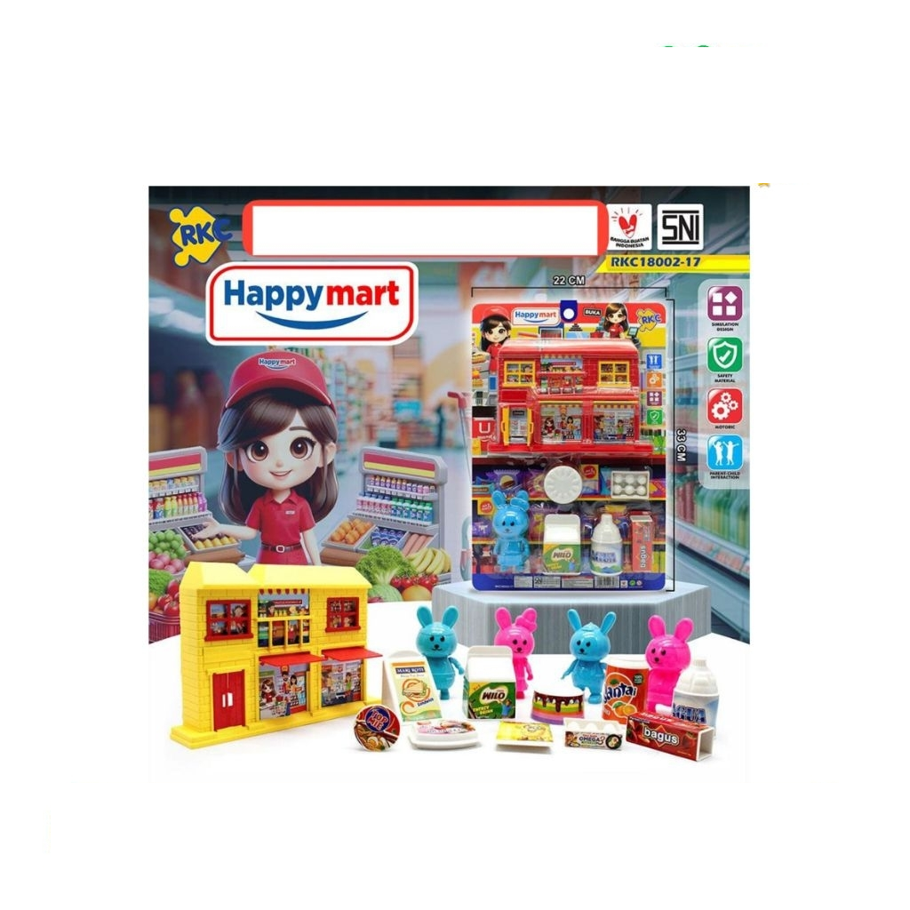 Food Set Happymart 1 Inner 60 Pcs Press @120