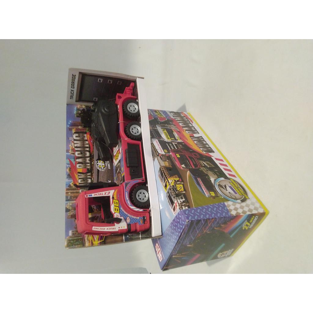 R/C Truk Charge + Kabel Charge Truck Racing 27 MHz 4 Channel 1 Ikat 4 Pcs Box Window @18