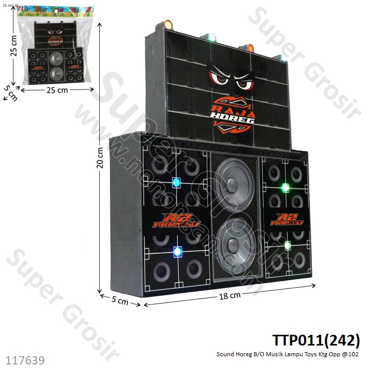 Sound Horeg B/O Musik Lampu Toys Ktg Opp @102