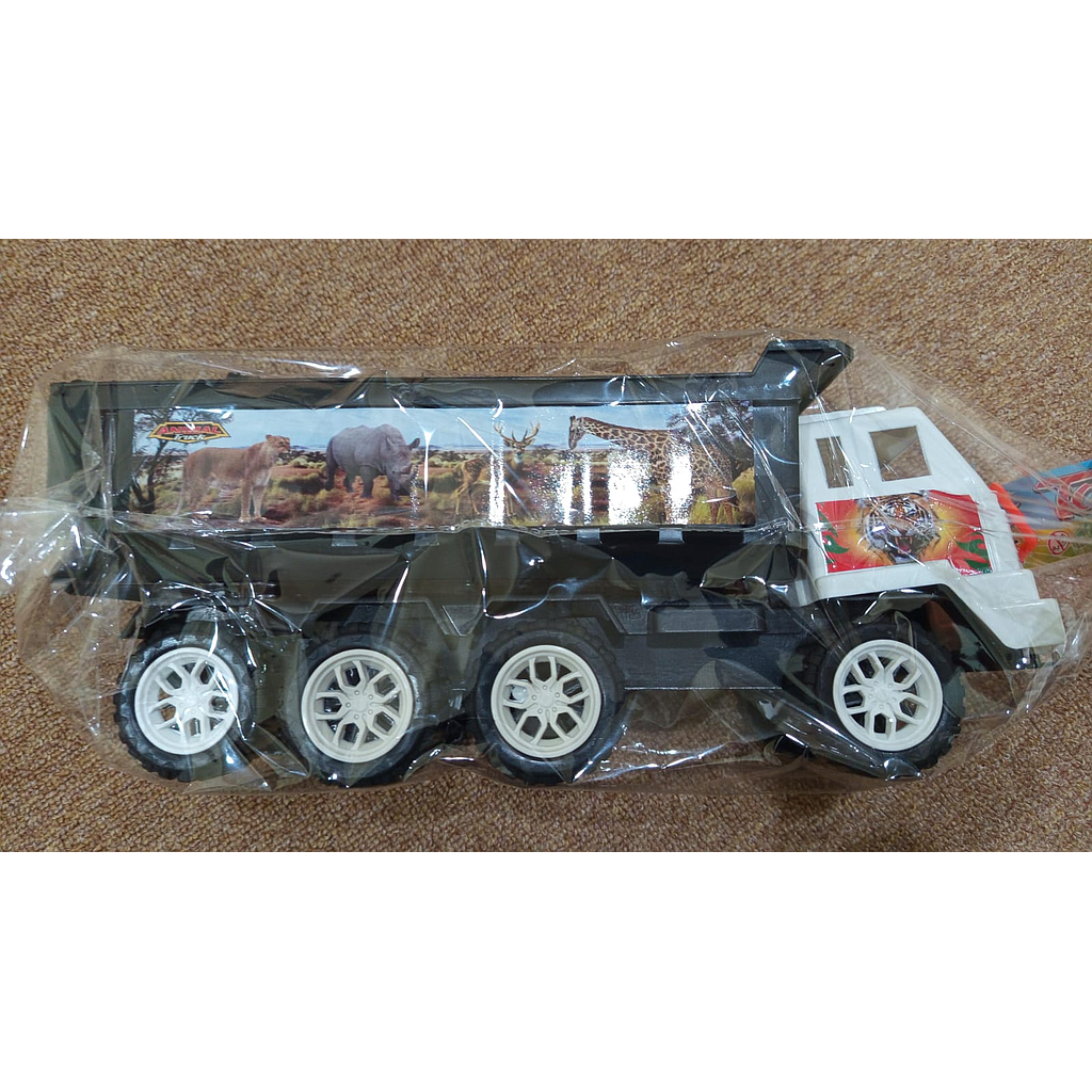 Truk Trailer Dump Motif Safari F/W Toys Ktg Opp @48