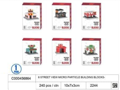 Nano Block Toko Block 1 Ikat 4 Pcs (Set) Box @240