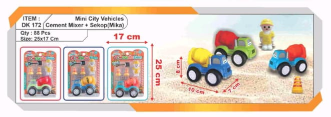 Truk Molen F/W + Pekerja Construction Press @88