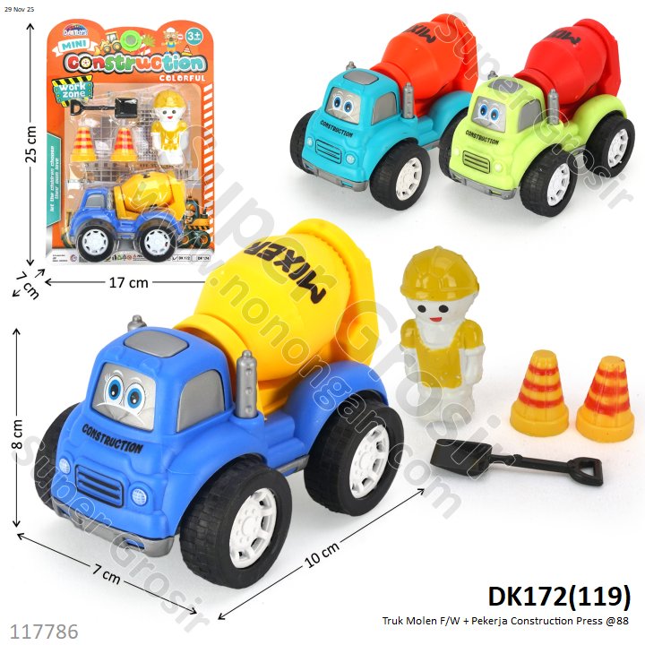 Truk Molen F/W + Pekerja Construction Press @88