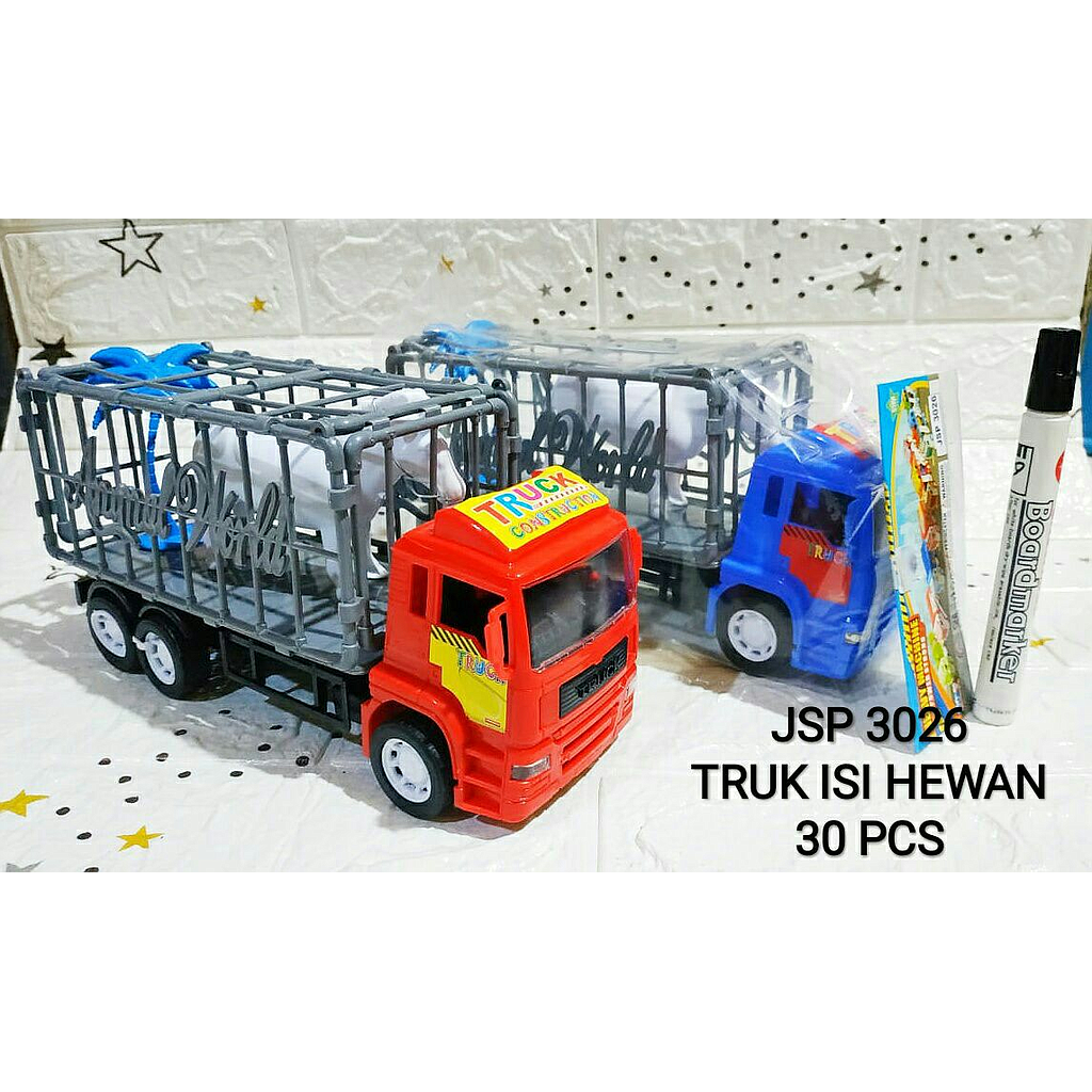 Truk Muat Hewan Tronton F/W Heavy Machine Ktg PVC @30