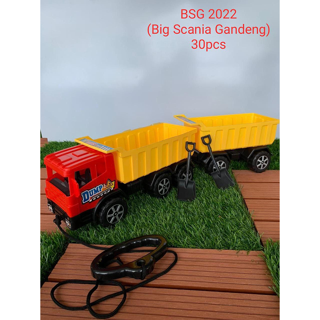 Truk Konstruksi Dump Gandeng F/W + Tali Penarik Power Truck Ktg Opp @30