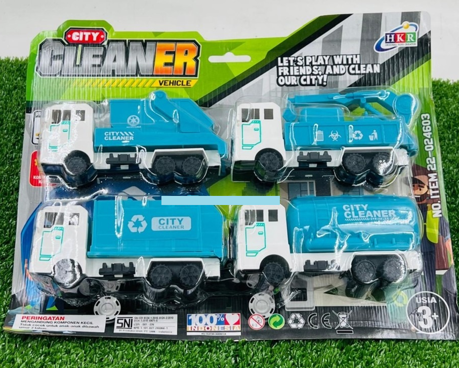 Truk Sanitasi 4 Pcs F/W City Cleaner 1 Inner 42 Pcs Press @84