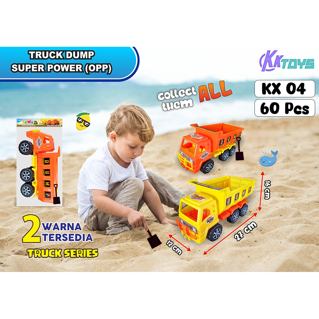 Truk Dump Tronton 29 cm F/W + Sekop Town Ktg Opp @60