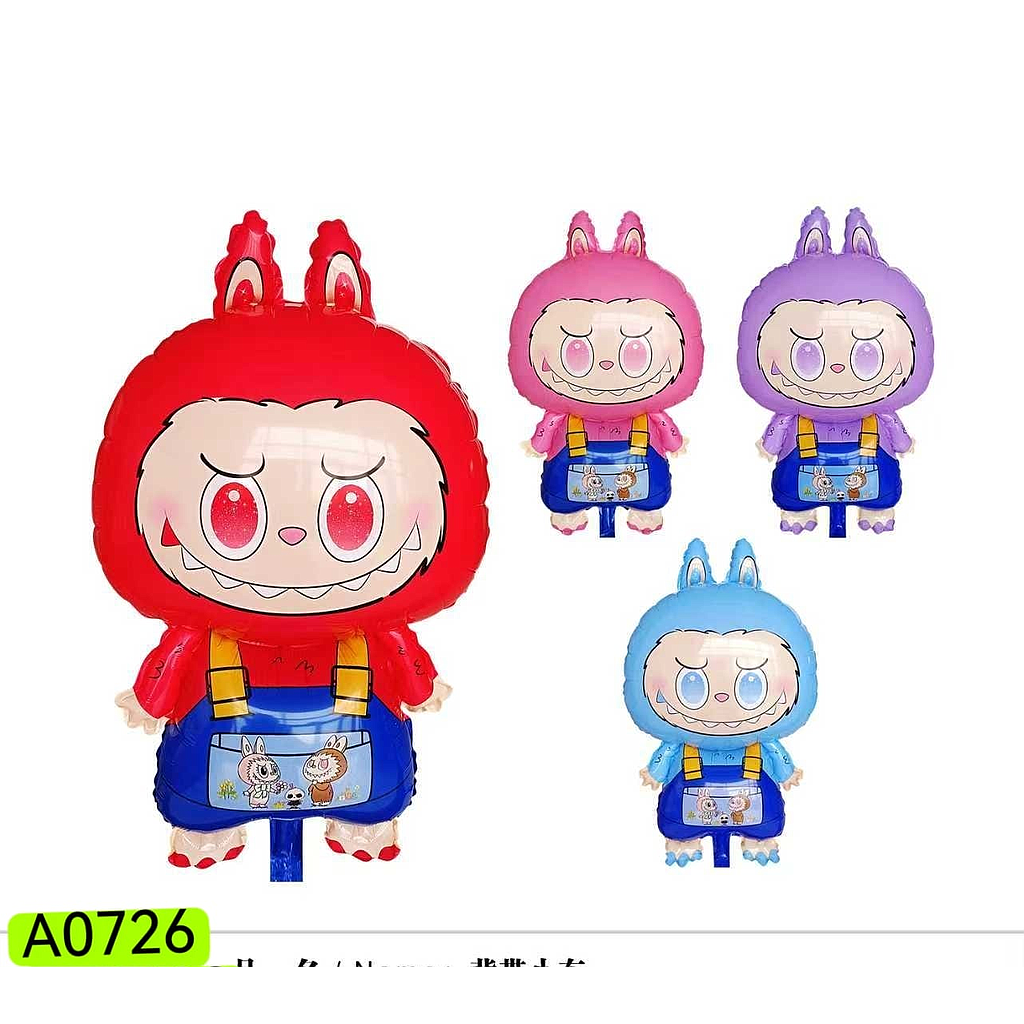 Balon Gas Labubu 50 Pcs Pack Plastik @60