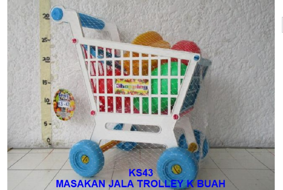 Trolley Belanja Buah Fruit / Shopping Jala @24
