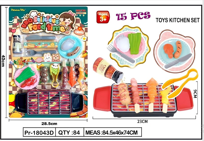 Masak-masakan BBQ Food Time Press @84