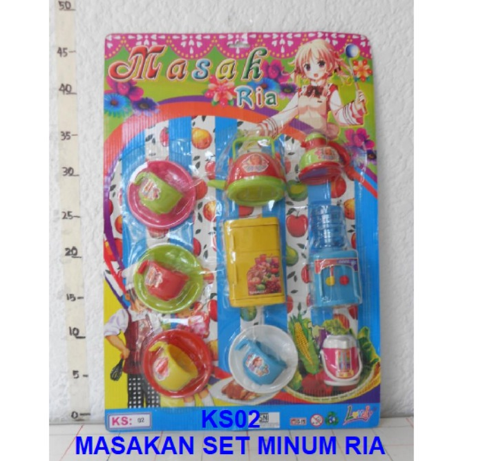 Perabot Set Kulkas Dispenser Teko Masak Ria Press @42