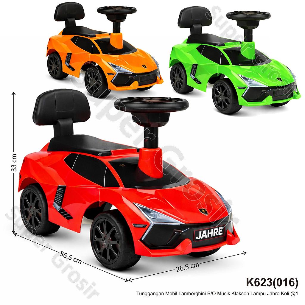 Tunggangan Mobil Lamborghini B/O Musik Klakson Lampu Jahre Koli @1