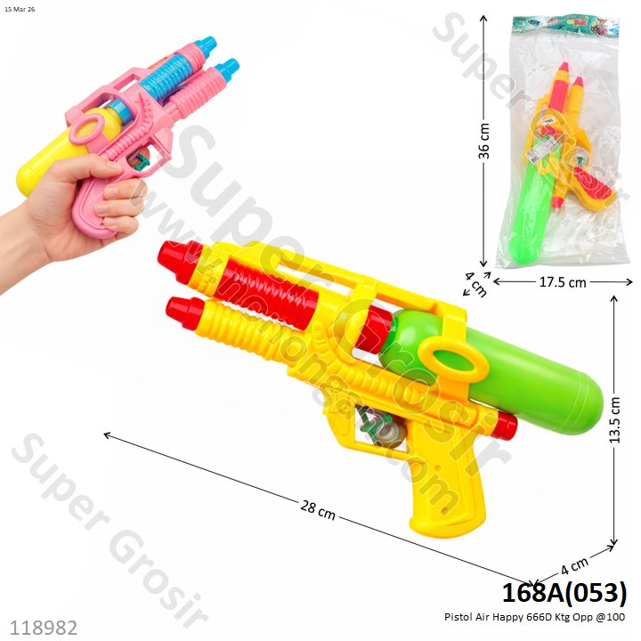 Pistol Air Happy 666D Ktg Opp @100