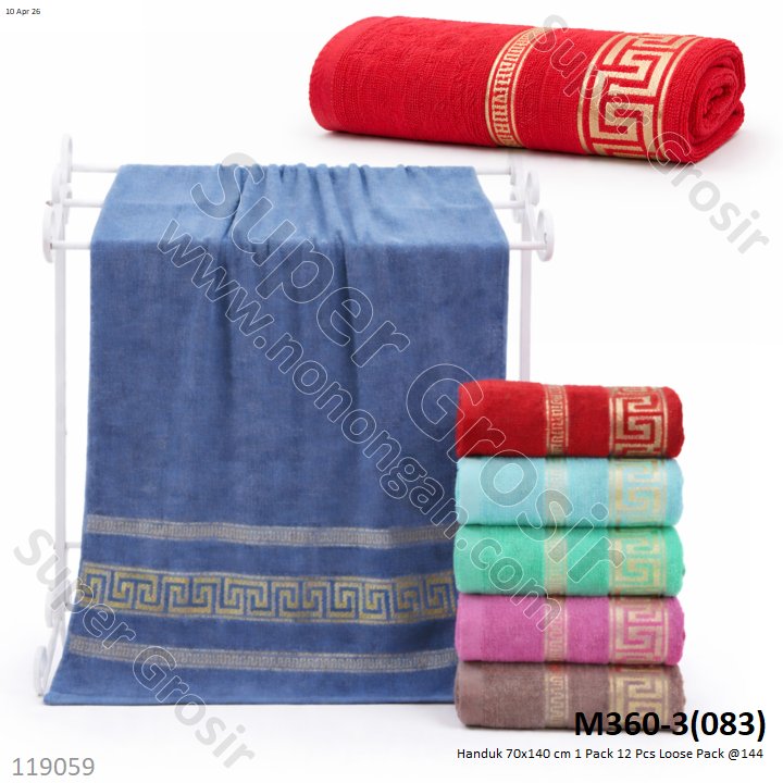 Handuk 70x140 cm 1 Pack 12 Pcs Loose Pack @144
