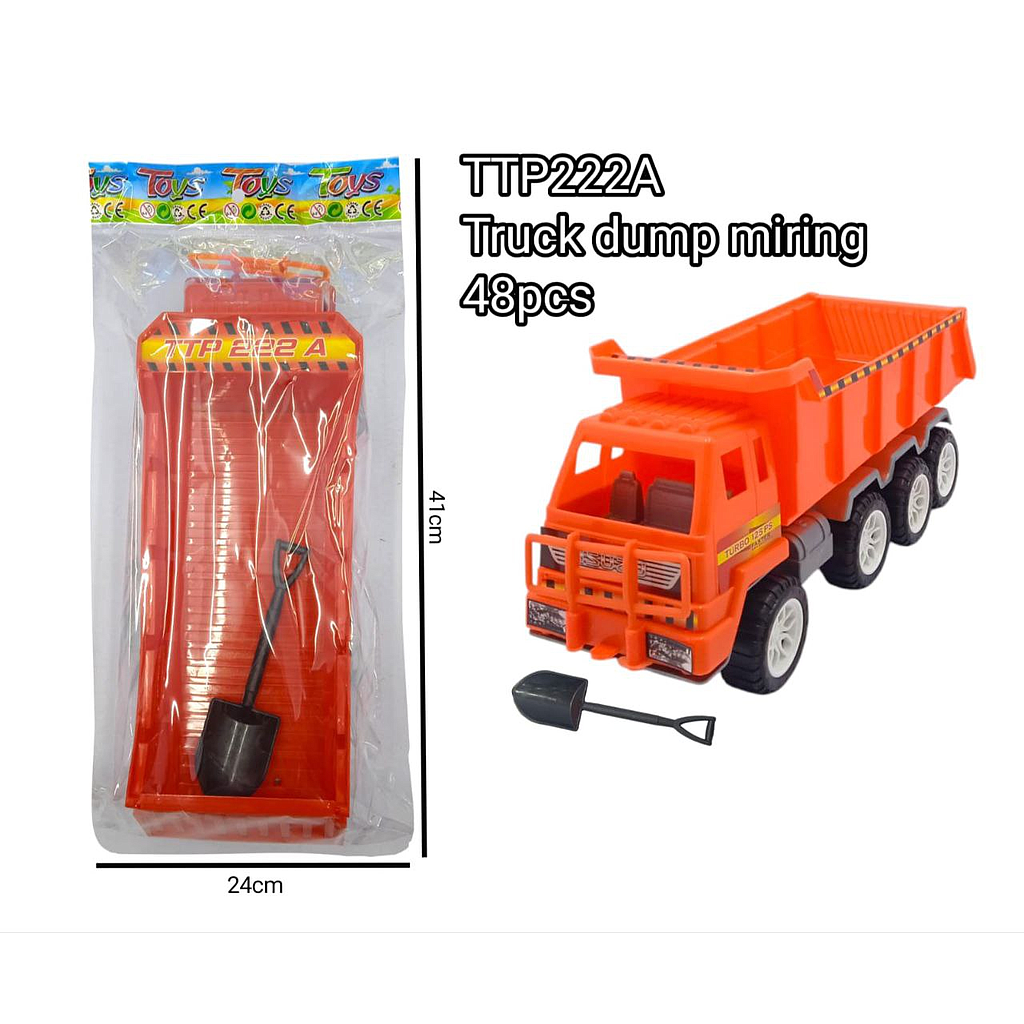 Truk Trailer Dump 35 cm F/W Toys Ktg Opp @48