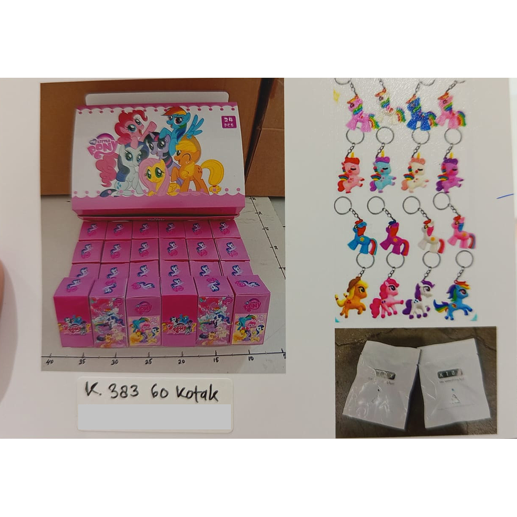 Blind Box Gantungan Kunci Karakter 1 Box 24 Pcs Box @1440