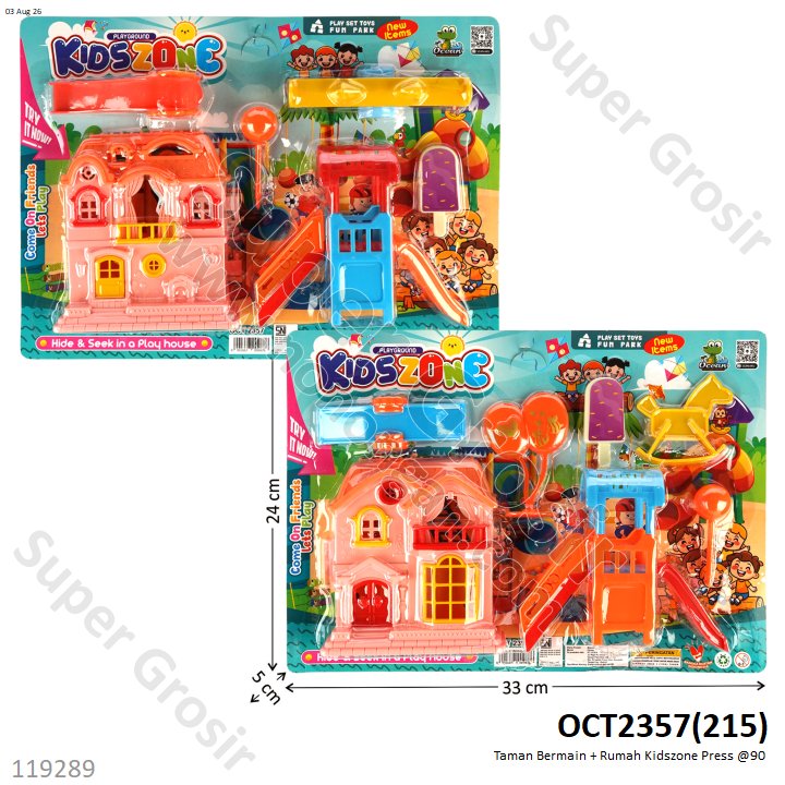Taman Bermain + Rumah Kidszone Press @90