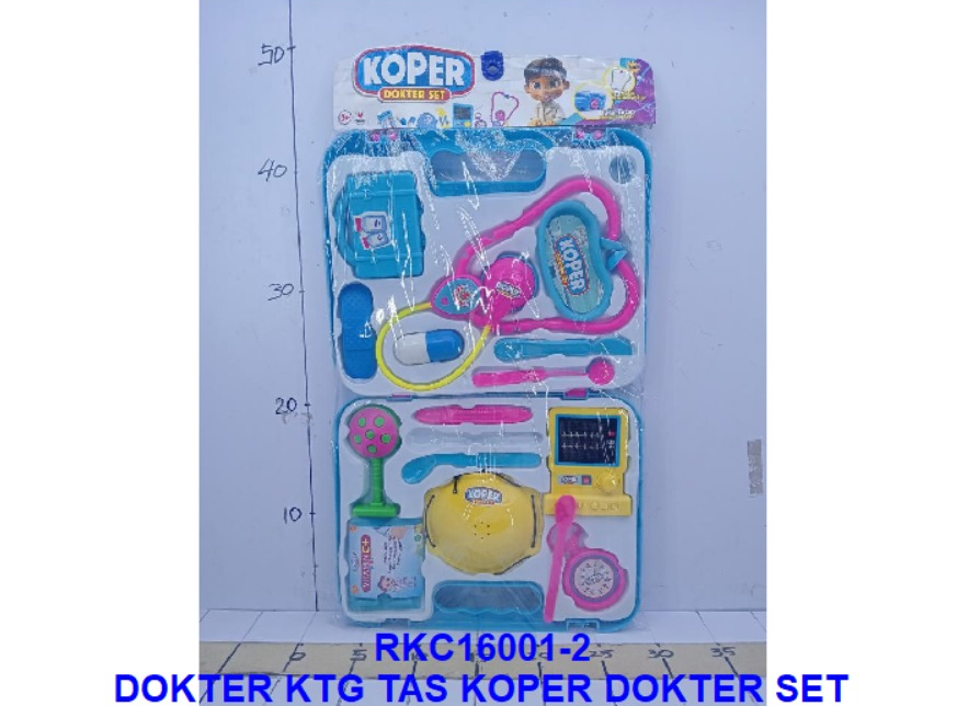 Dokter Set Koper 1 Inner 39 Pcs Ktg PVC @78