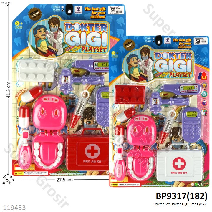 Dokter Set Dokter Gigi Press @72