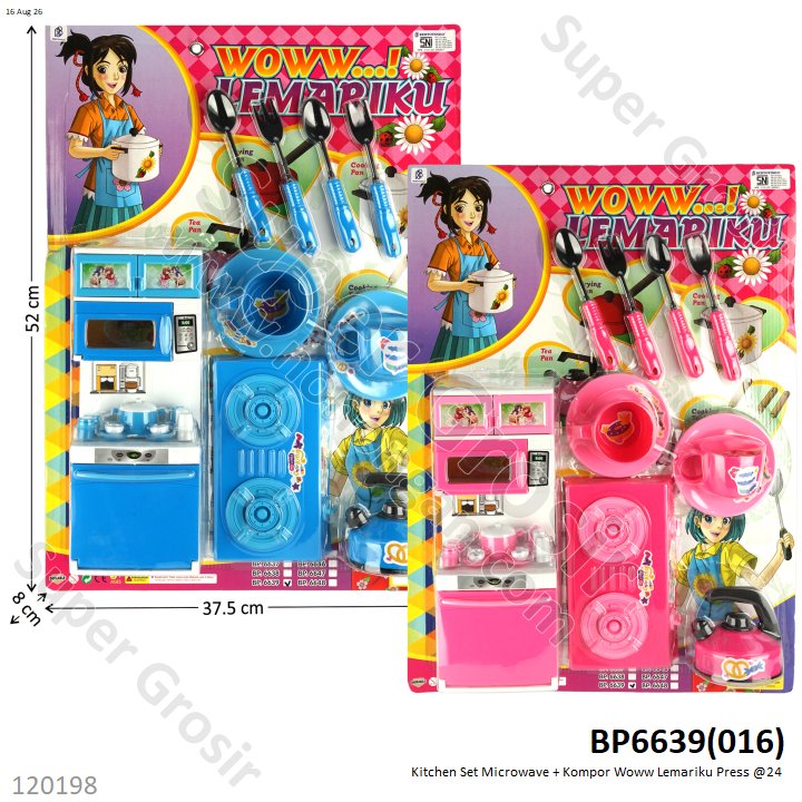 Kitchen Set Microwave + Kompor Woww Lemariku Press @24