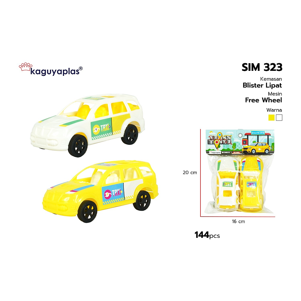 Mobil Taxi 2 Pcs F/W Trans Mover Ktg PVC @144