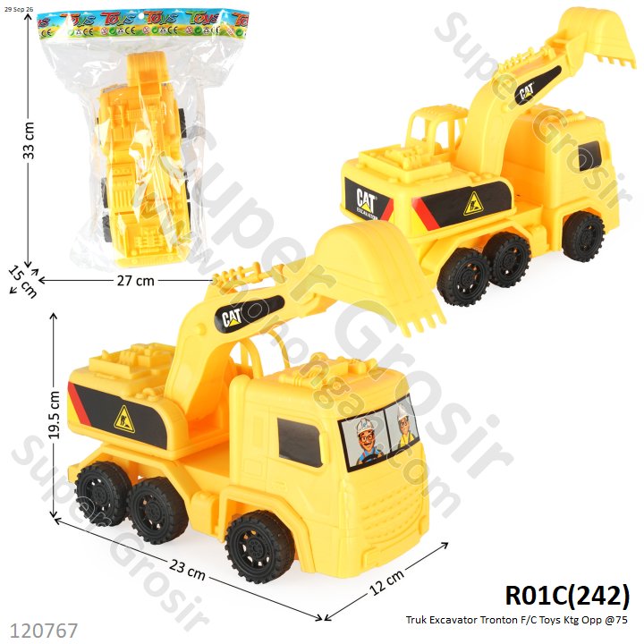 Truk Excavator Tronton F/C Toys Ktg Opp @75