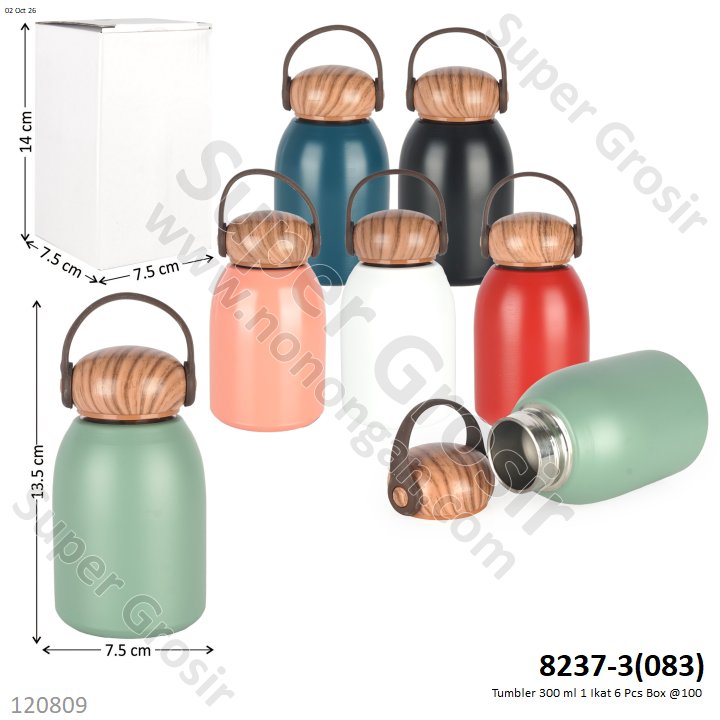Tumbler 300 ml 1 Ikat 6 Pcs Box @100