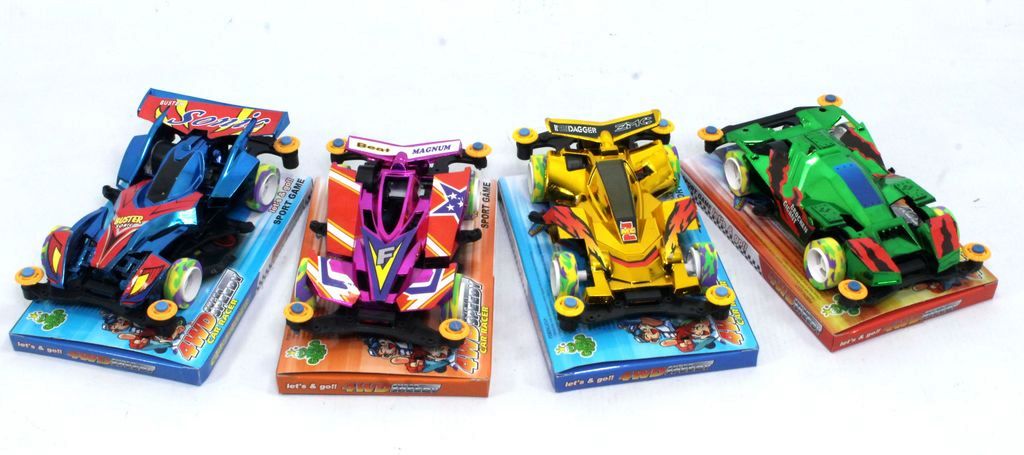 Tamiya Chrome B/O Jalan Mini 4WD Car Racer 1 Inner 96 Pcs Box Mika @192