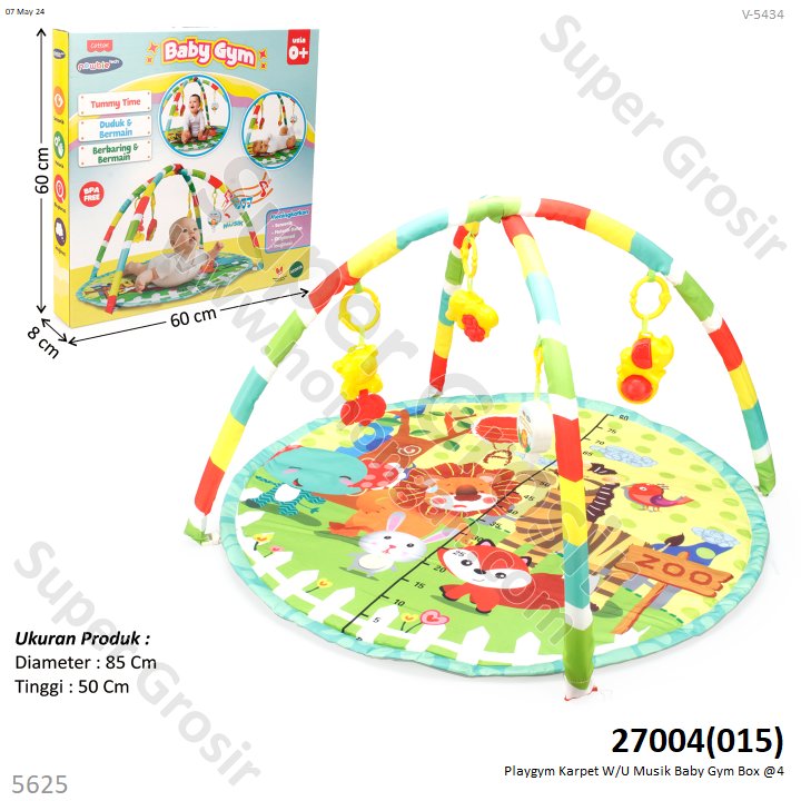 Playgym W/U Musik Baby Gym Box @4