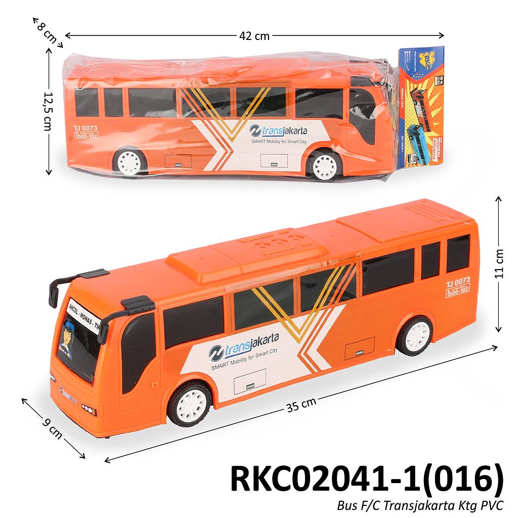 Bus Transjakarta F/C 1 Inner 48 Pcs Ktg PVC @96