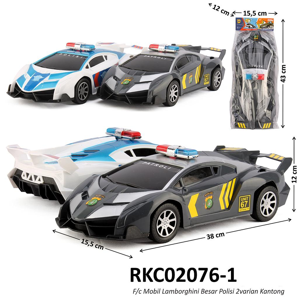 Mobil F/c Sedan lambo B Polisi Ktg @48