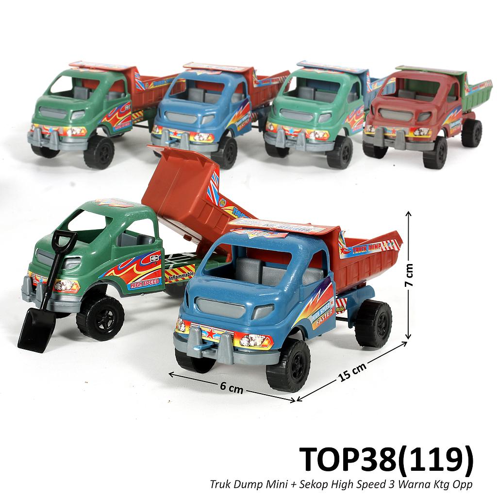 Truk Dump F/W 15 cm + Sekop High Speed Ktg Opp @186