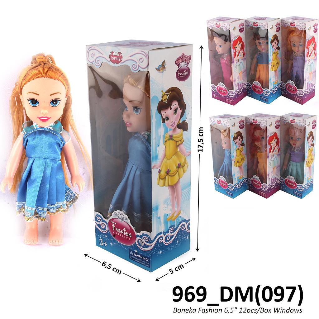 Boneka Princess Anak 6,5 Inch Fashion Perfect 1 Box 12 Pcs Box Window @432