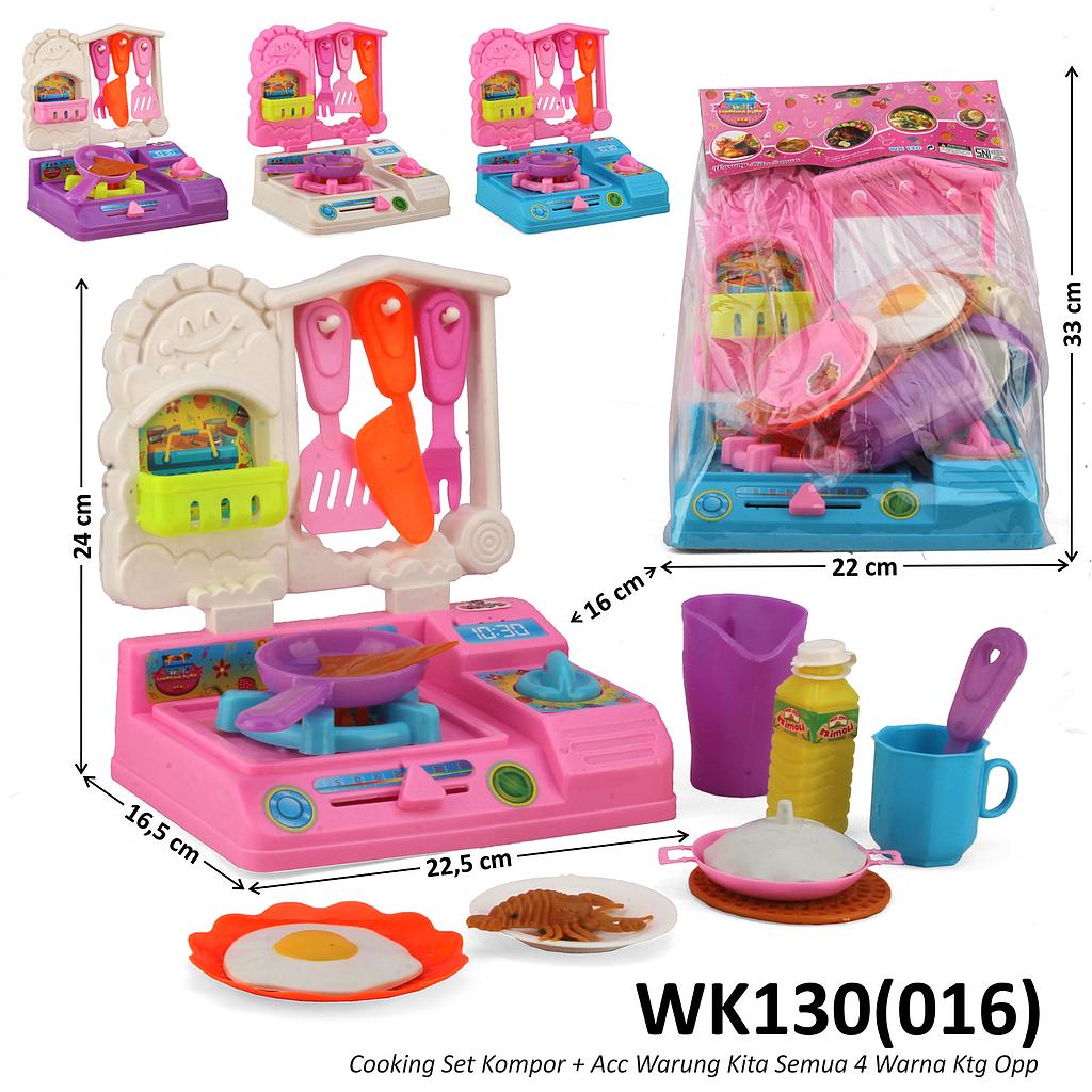 Masak-masakan + Kompor Teflon Warung Kita Semua Ktg Opp @24