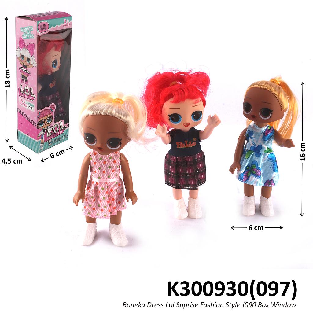 Boneka Anak Karakter LOL Suprise Fashion Style J090 Box Window @432