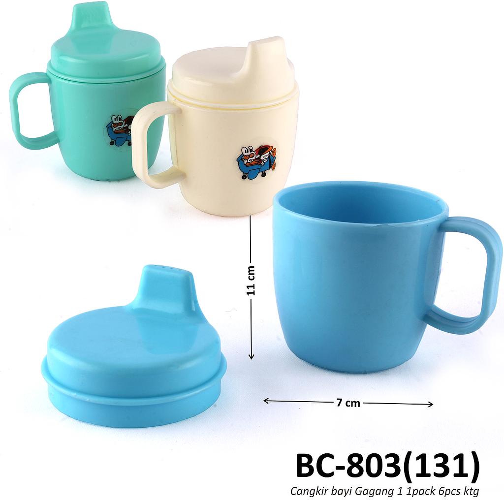 Cangkir bayi Gagang 1 1pack 6pcs ktg @96